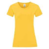 Футболка "Ladies Iconic", желтый, XL, 100% хлопок, 150 г/м2