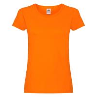 Футболка женская "Original T", оранжевый_S, 100% х/б, 145 г/м2