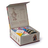 Набор подарочный "Сугревъ. Россия" из 2-х коробочек с листовым чаем и ёлкой-матрешкой