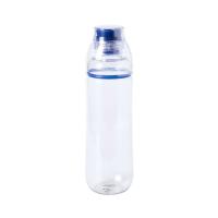 Бутылка для воды FIT, 700 мл; 24,5х7,4см, прозрачный с синим, пластик rPET