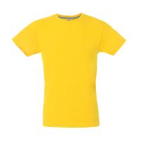 Футболка мужская "California Man", желтый, L, 100% хлопок, 150 г/м2