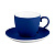 Чайная пара TENDER, 250 мл, синий, фарфор, прорезиненное покрытие