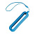 Обложка с ланъярдом к зарядному устройству "Seashell-1", голубой,силикон