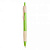 Ручка шариковая ROSDY, пластик с пшеничным волокном, зеленый