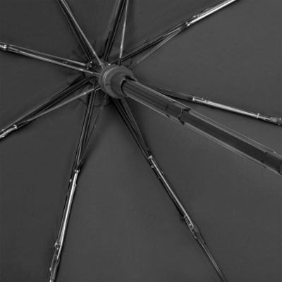 Зонт складной Carbonsteel Magic, черный