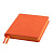 Ежедневник датированный Softie, А5, оранжевый, кремовый блок, оранжевый обрез
