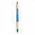 Ручка шариковая ROSDY, пластик с пшеничным волокном, синий
