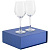 Набор из 2 бокалов для вина Wine House , синий