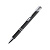 ZROMEN, ручка шариковая, черный, металл, софт-покрытие