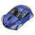 Мышь компьютерная  оптическая "Автомобиль"; синий; 10,4х6,4х3,7см; пластик; тампопечать