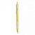 Ручка шариковая ROSDY, пластик с пшеничным волокном, желтый