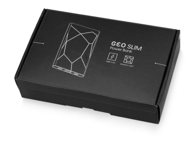 Портативное зарядное устройство Geo, 4000 mah