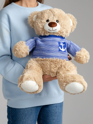Плюшевый мишка Big Teddy в вязаном свитере на заказ