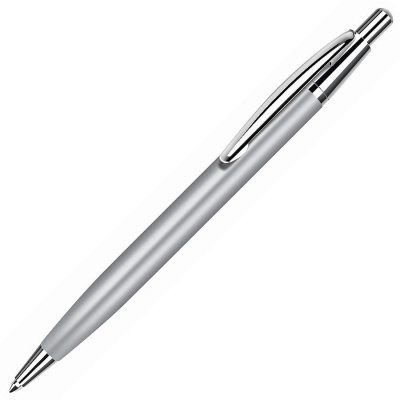 EPSILON, ручка шариковая, серебристый/хром, металл,гравировка