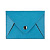 Холдер для карт "Sincerity", 7*11,5 см, PU, голубой с серым