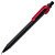 SNAKE, ручка шариковая, красный, черный корпус, металл