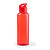Бутылка для воды LIQUID, 500 мл; 22х6,5см, красный, пластик rPET