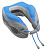 Подушка под шею для путешествий Cabeau Evolution Cool, серая с синим