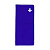 Обложка для тревел-документов "Flight" 10,3 x 21,8 см, ПВХ, синий