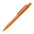 Ручка шариковая DOT, оранжевый, матовое покрытие, пластик